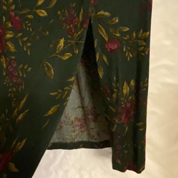Requirements Floral Maxi Skirt Size Large NWT - Picture 5 of 8
